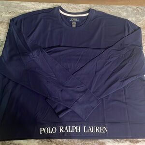 Super Soft Polo Ralph Lauren crewneck l/s Men’s 2XL branded as sleepwear